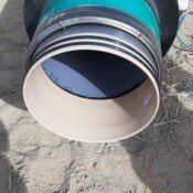 Internal FBE Sleeve Inserted IN API Line Pipe For 12 Inch Size