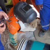 Internal FBE Sleeve Installation Inspection for Weld Joints